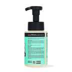 The Doux anti frizz styling mousse and thermal protectant foam closeup
