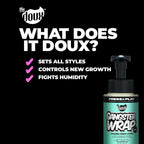 Textured hair foaming mousse with bond stabilizing complex for frizz control