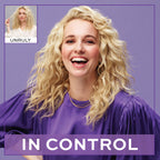 John Frieda curl defining mousse bottle showing product details and directions