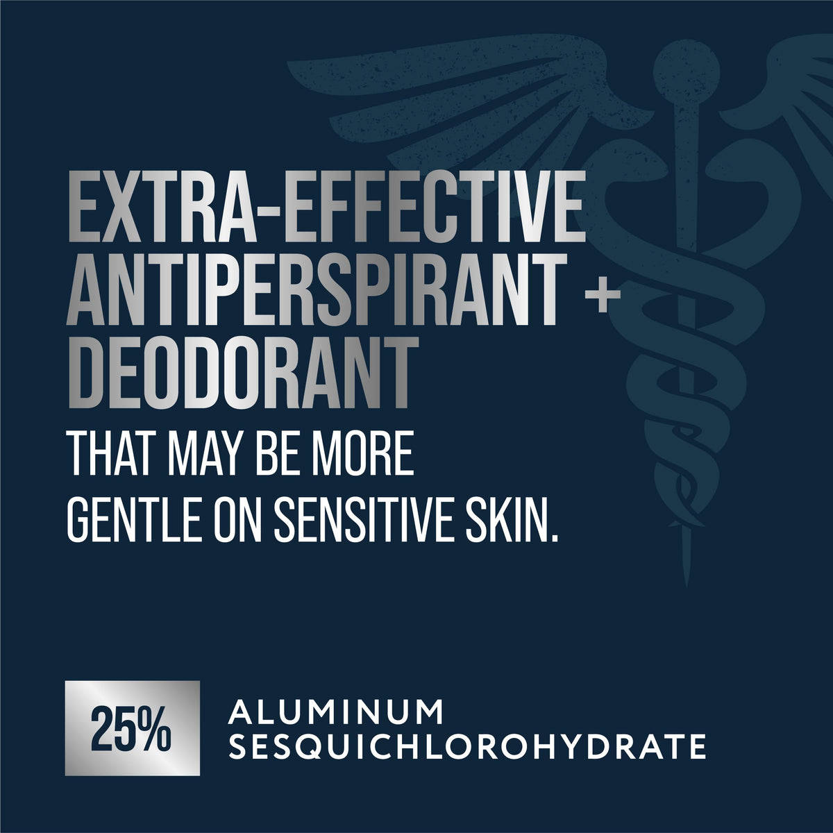Underarm sweat treatment solid stick by Certain Dri for excessive perspiration defense