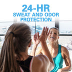Secret underarm stick deodorant pack of two highlighting the classic powder fresh scent label