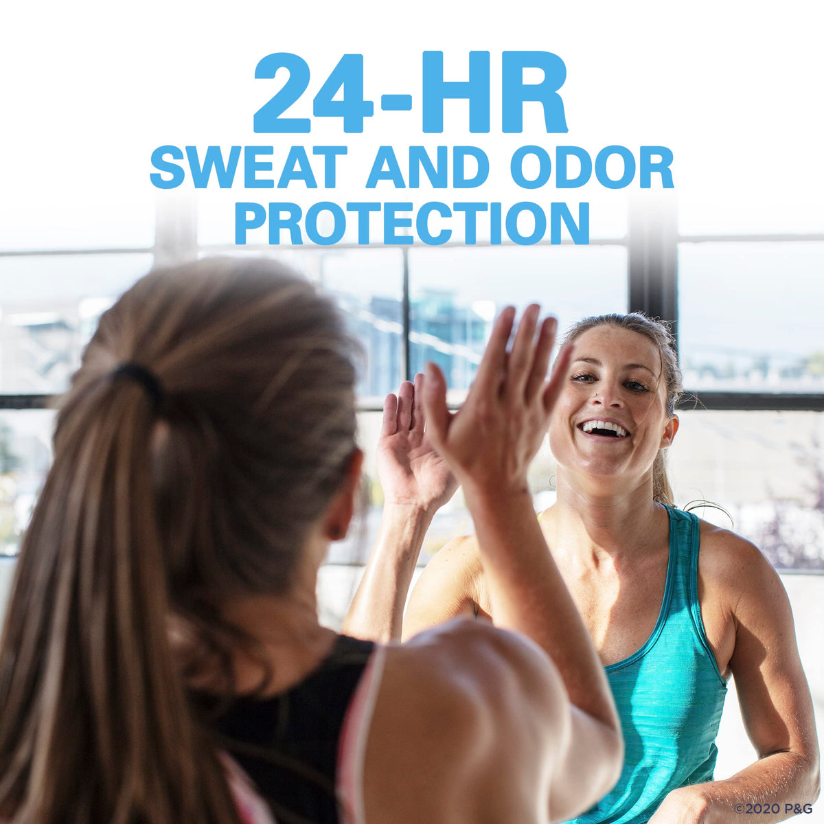 Secret underarm stick deodorant pack of two highlighting the classic powder fresh scent label