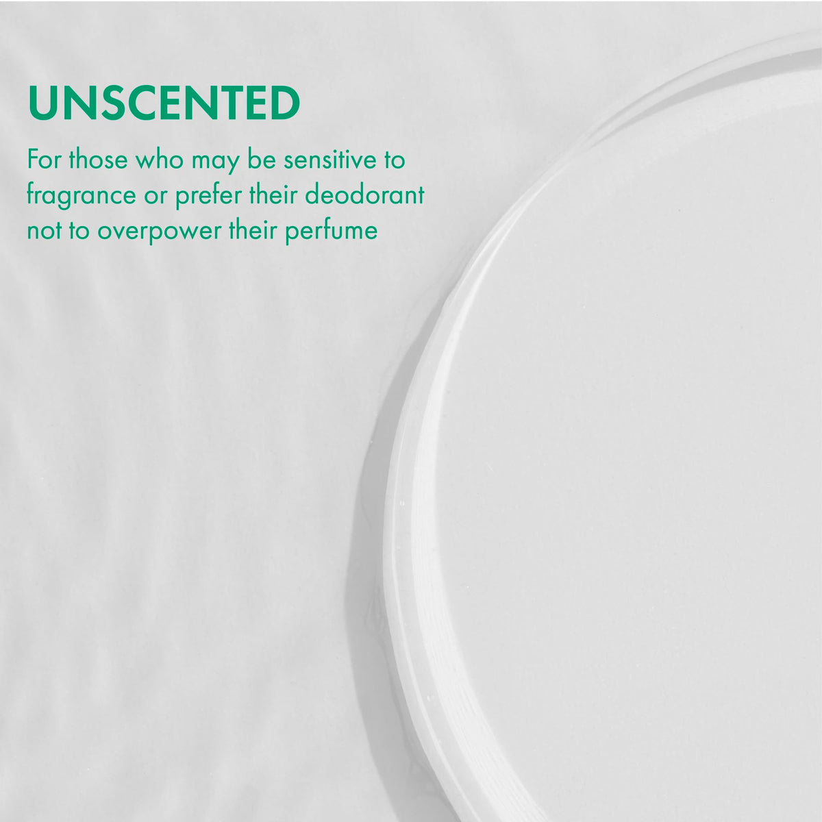 Ban Unscented Roll On Deodorant green bottle design displaying product label details.