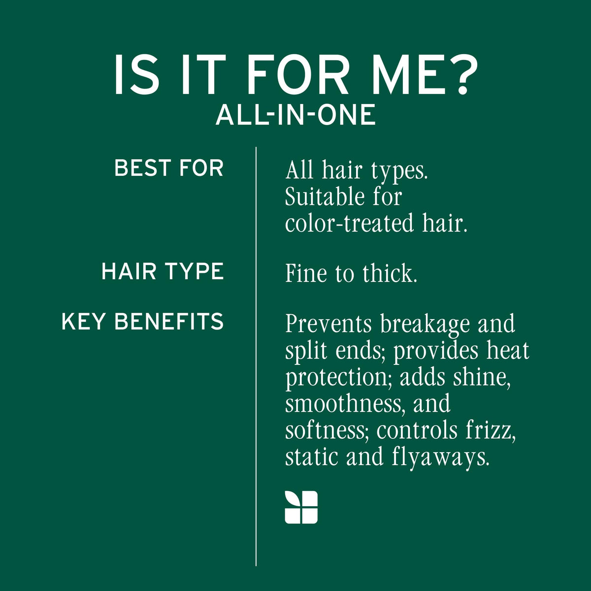 Back label of Biolage multi-benefit hair spray showing vegan formulation details