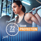 Authentic Secret Outlast underarm protection stick back label with directions