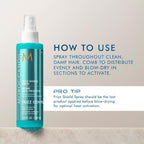 Premium imported Moroccanoil glass skin hair treatment bottle