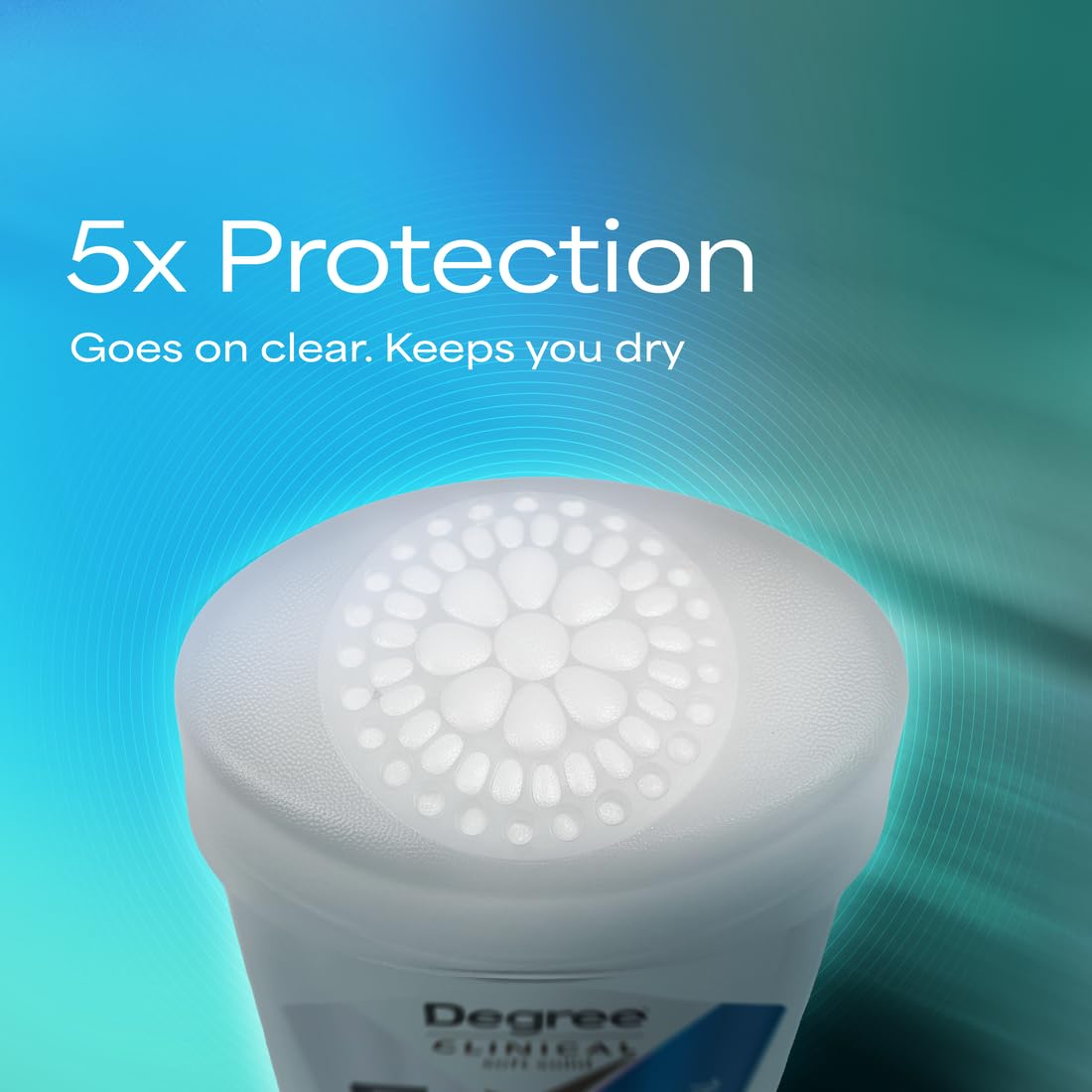 Authentic USA imported Degree Clinical Strength soft solid antiperspirant for hyperhidrosis and stress sweat