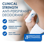 Vanicream clinical strength unscented sweat protection stick packaging details
