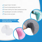 Close up of soft microfiber material of CFGROW sweat shields