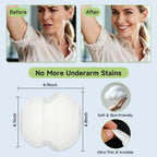 Ankexin underarm pads showing adhesive backing