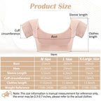 Handepo breathable sweat proof shirt pads worn under clothes