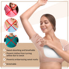 Close up of Handepo 3-layer moisture-wicking armpit fabric