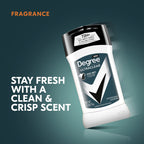 Degree Men anti white marks anti yellow stains underarm stick packaging