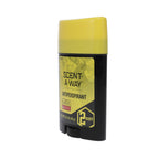 Authentic USA imported Scent-A-Way MAX sweat reduction stick for hunters and campers.