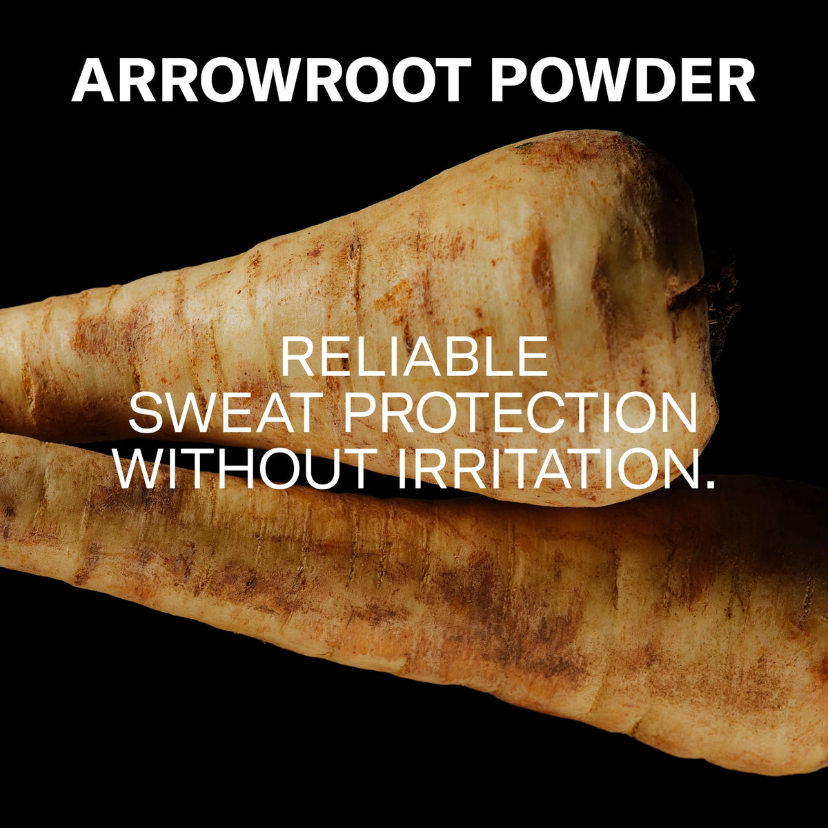 Natural botanical ingredients label on Art of Sport stick