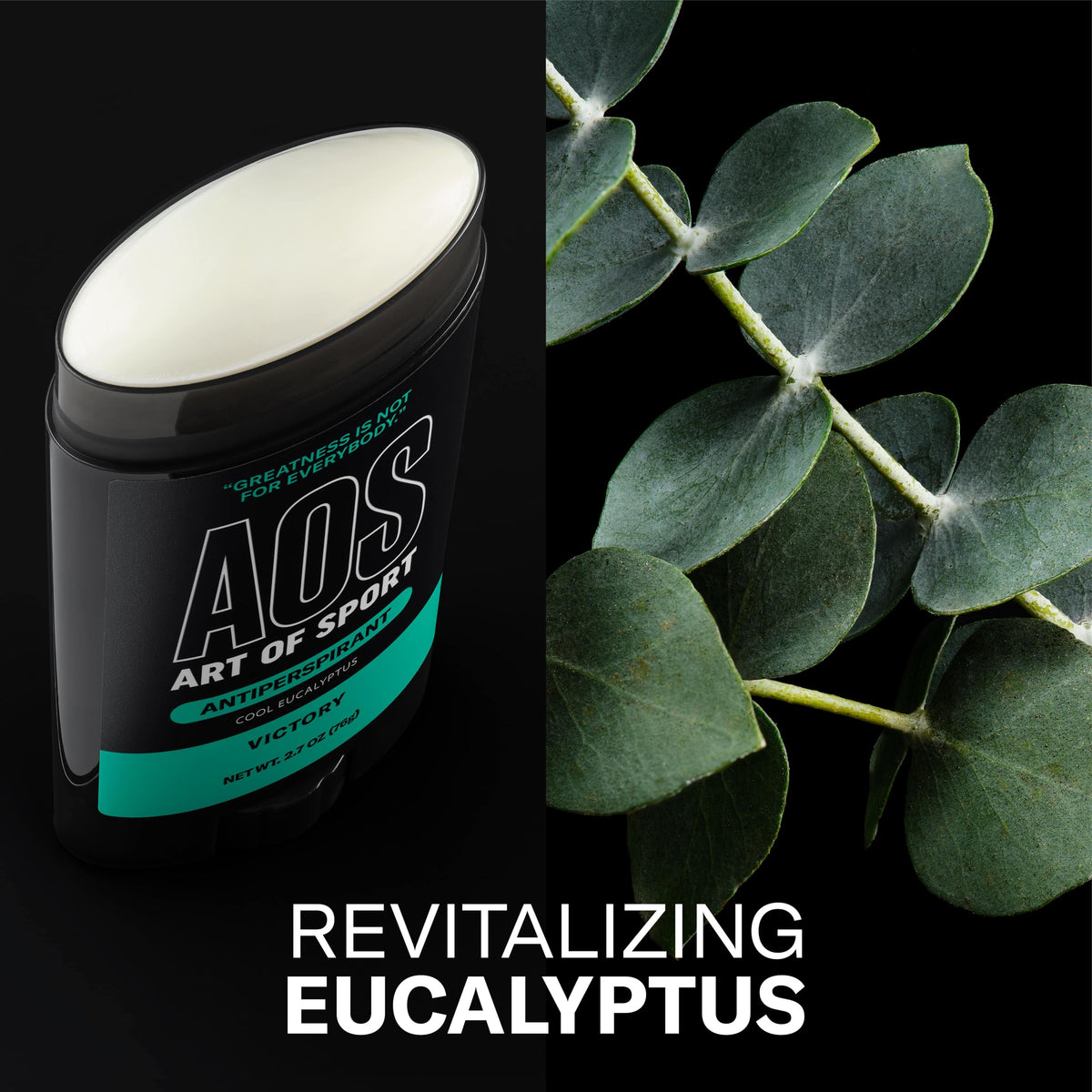 Art of Sport 2.7 ounce deodorant stick texture
