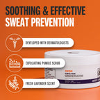 Carpe antiperspirant wipes packaging showing 15 count quantity