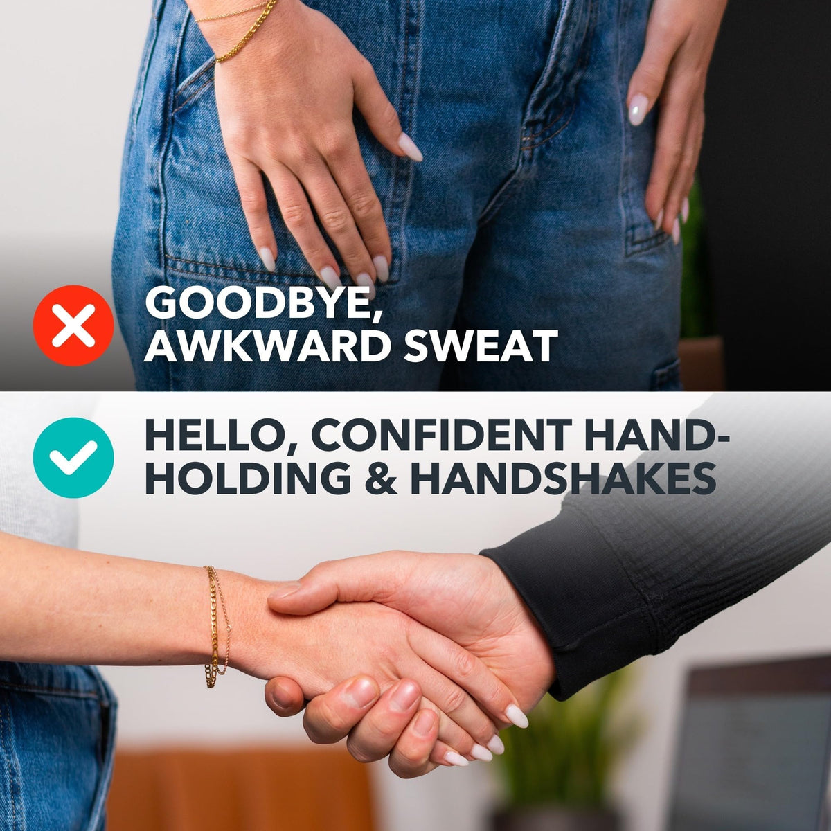 SweatBlock hyperhidrosis treatment cream tube