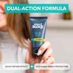 SweatBlock quick dry lotion for sweaty palms