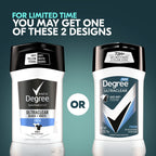 Degree Black and White anti stain technology deodorant for men