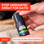 SweatBlock clinical strength antiperspirant packaging details
