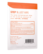 Carpe sweat blocking wipes travel friendly individual packets
