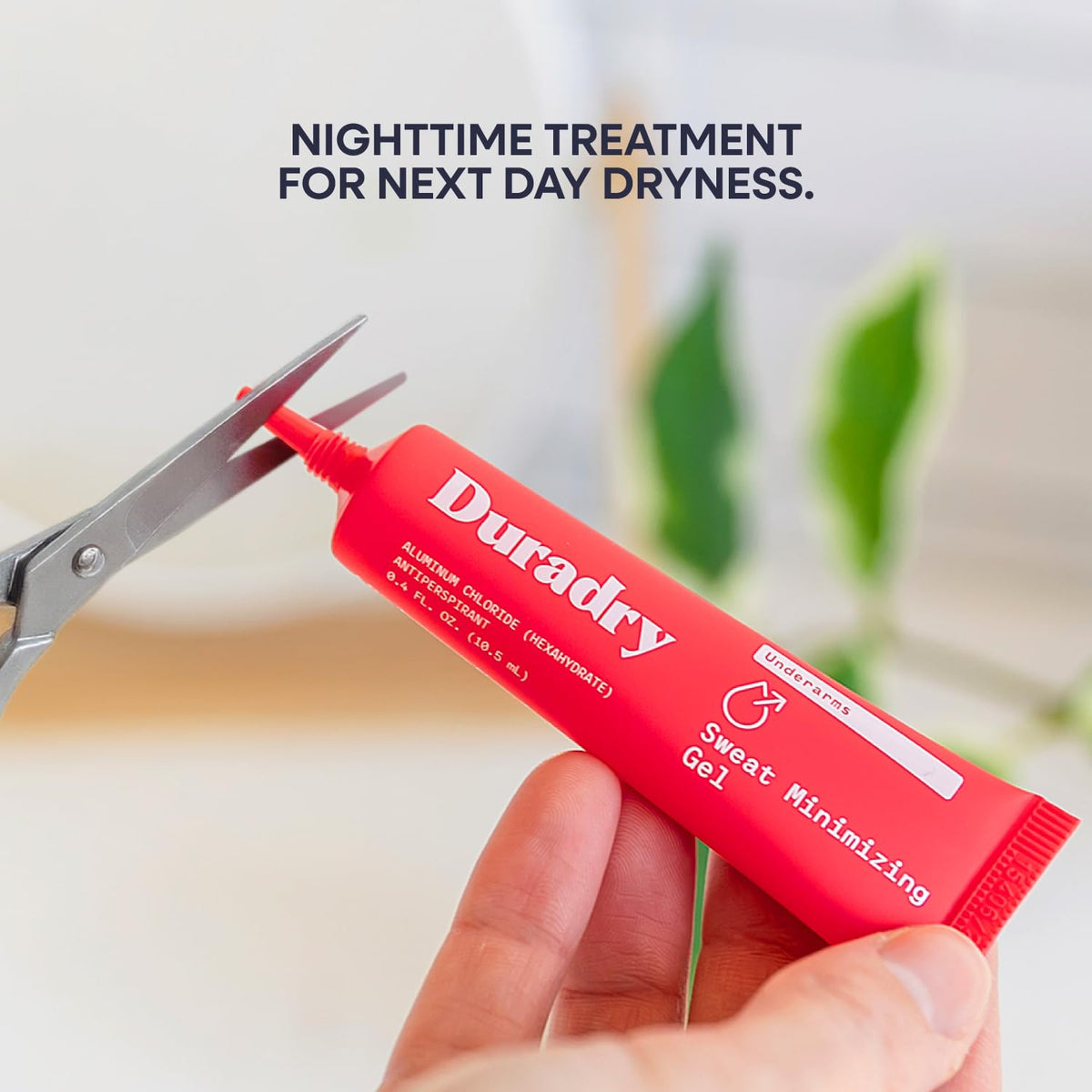 Duradry dermatological sweat control gel product branding