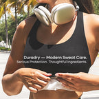 Close up of Duradry antiperspirant wipe texture