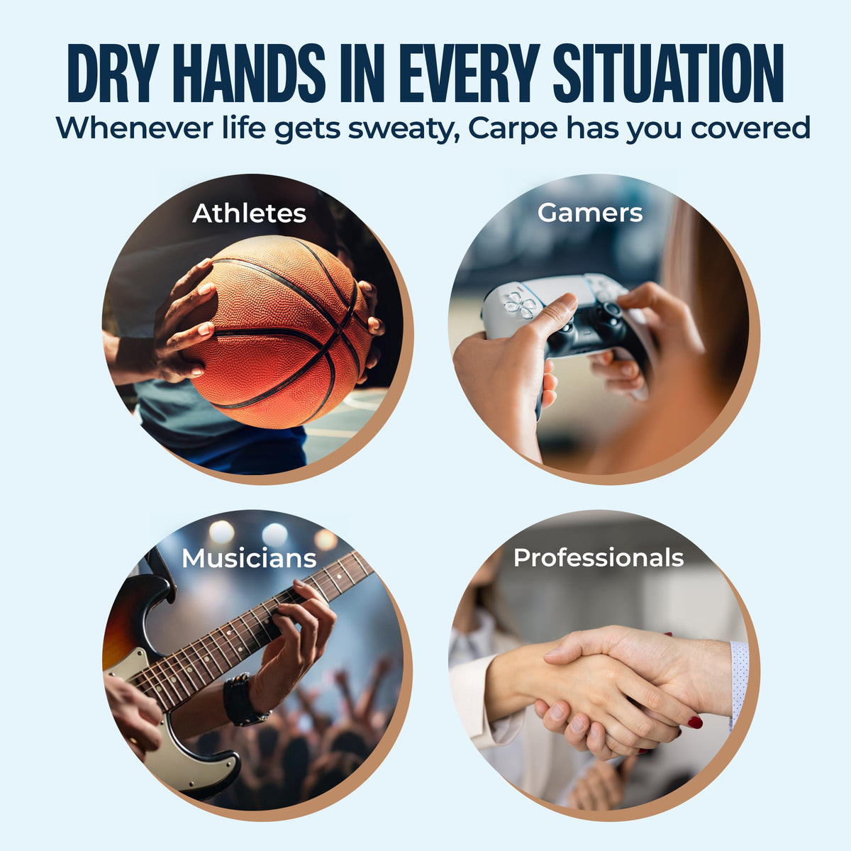 USA imported Carpe hand lotion for dry hands