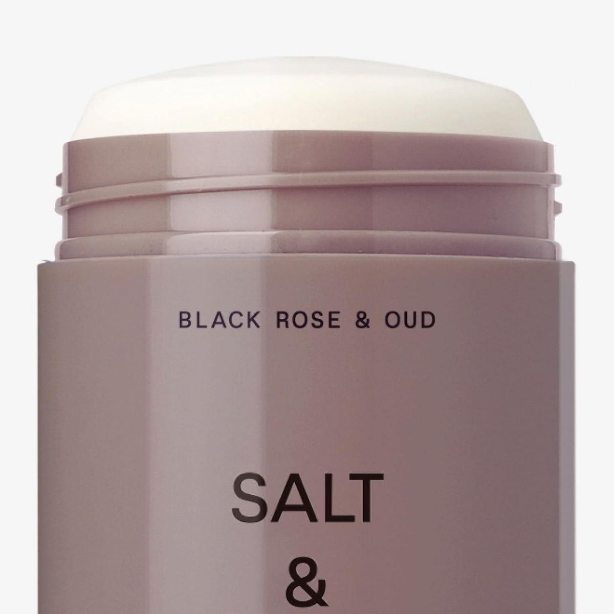 Salt and Stone Black Rose and Oud deodorant lifestyle shot