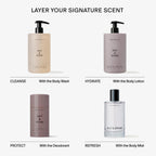 Back of Salt and Stone deodorant packaging showing features