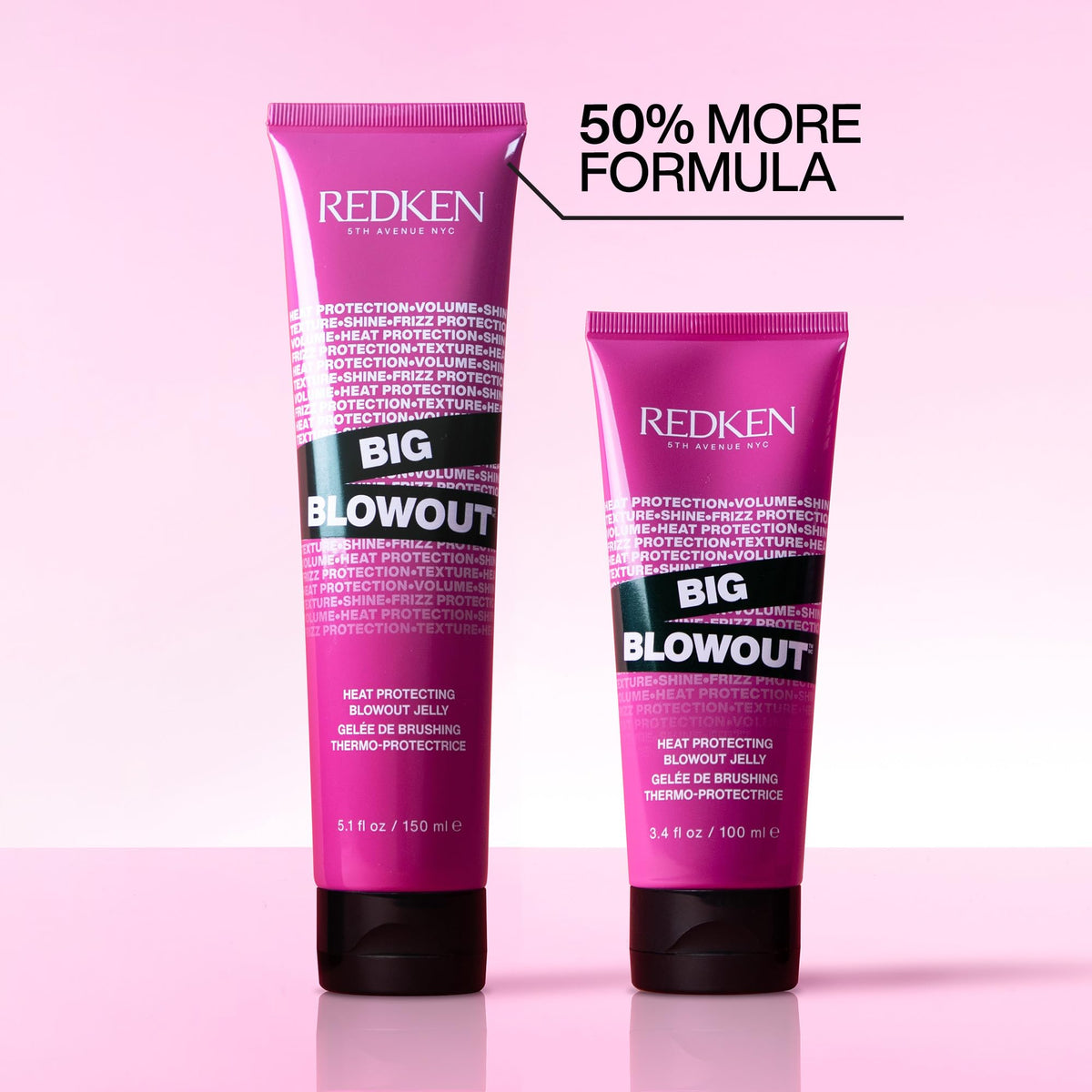 Redken Big Blowout 160g styling product for smooth glossy bombshell hair look