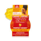 Creme of Nature argan oil edge control 2.25 Ounce jar for sleek hairstyles