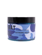 Combat Gel Extreme Hold Hair Gel applied to smooth braids