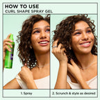 Garnier coconut water infused curl definition spray product label