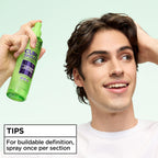 Three count bundle of Garnier Fructis non sticky hair styling gel