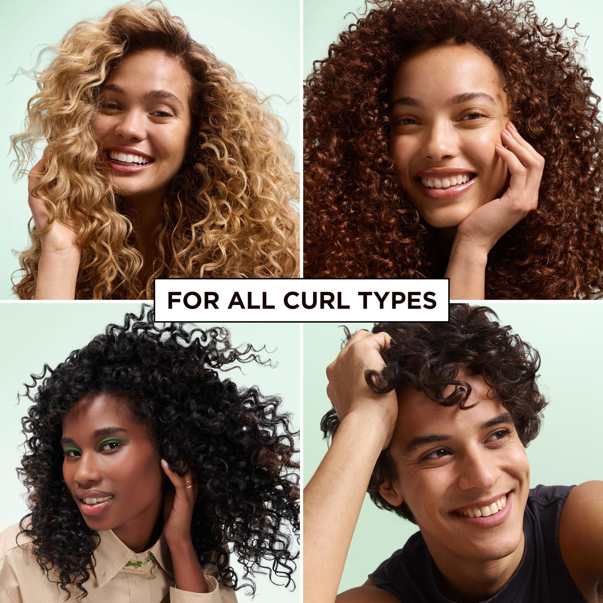 Garnier premium packaging imported curly hair spray gel collection