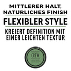 American Crew hair styling cream texture display