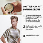 Authentic American Crew imported hair wax packaging
