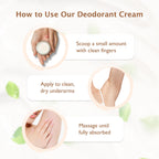 Eco Roots natural deodorant application demonstration
