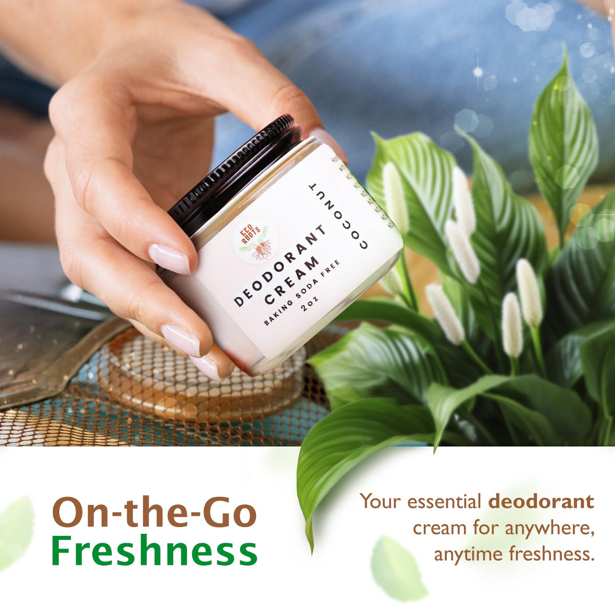 Eco Roots deodorant cream for sensitive skin