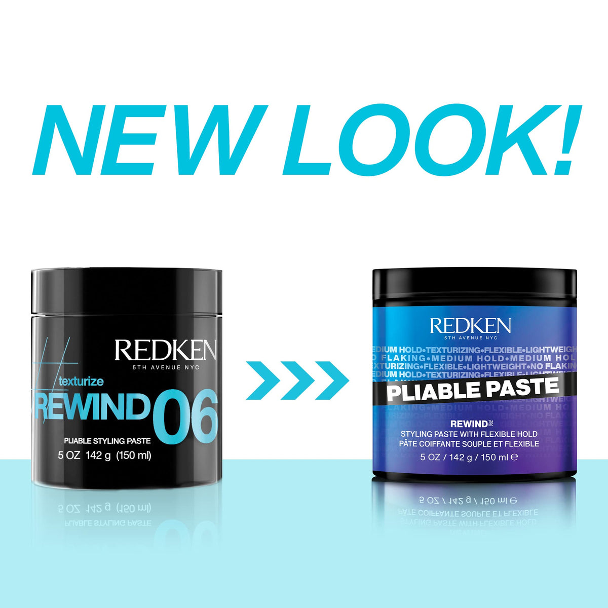 Redken Flexible Hold Styling Paste showing jar packaging for professional hair shaping