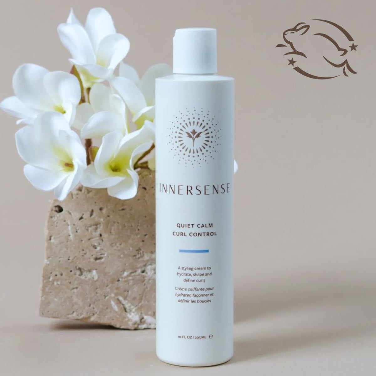 Innersense clean haircare Quiet Calm styling lotion for natural textured hair