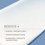 Innersense Quiet Calm Curl Control back label showing organic ingredients list