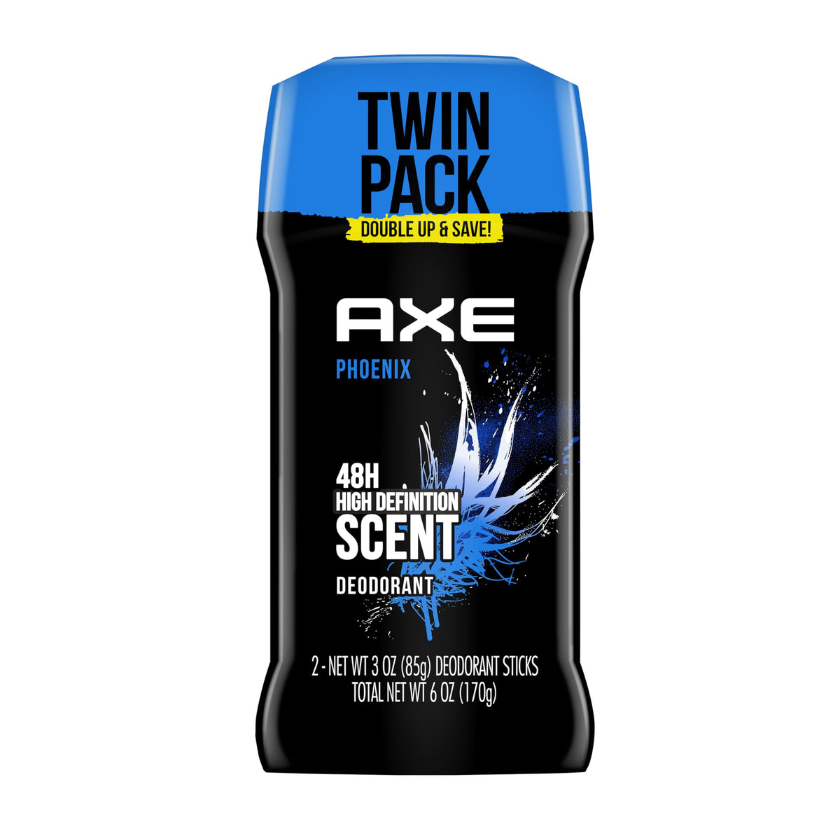 AXE aluminum free clear formula deodorant stick for men with crushed mint scent