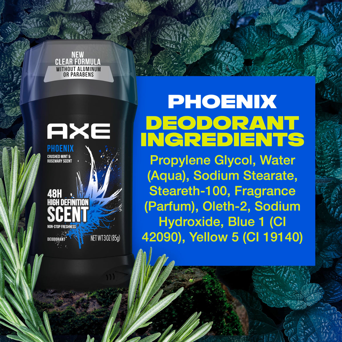 Two pack of AXE long lasting odor protection men's personal care products
