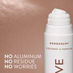 Close up of Native branding on white canister