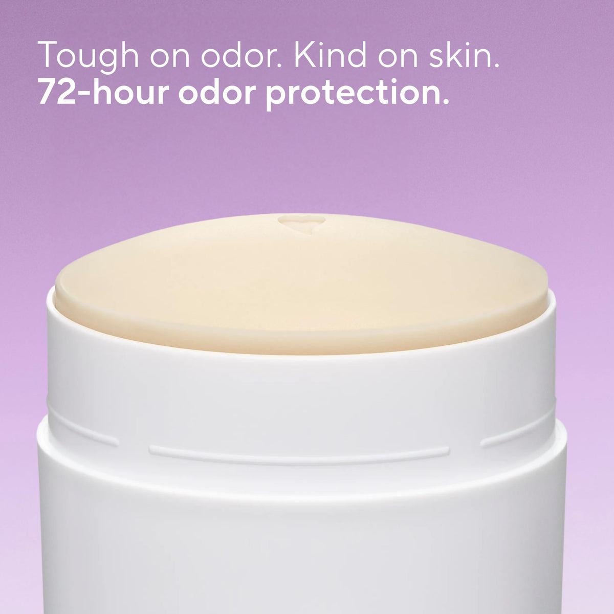 Back label of Native Lilac and White Tea deodorant showing ingredients