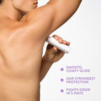 Top angle view of Native 72 hour odor control deodorant stick