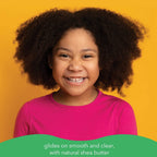 Natural baking soda and tapioca starch kids deodorant product texture